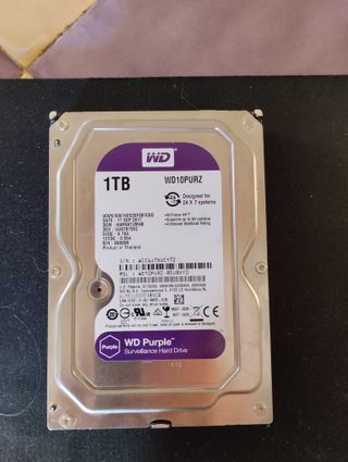 DISCO HDD WESTERN DIGITAL WD PURPLE 1TB 3,5 SATA