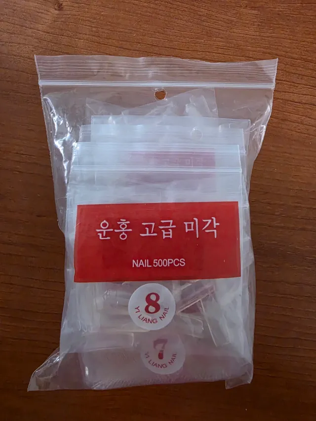 Uñas acrílicas 500 uds