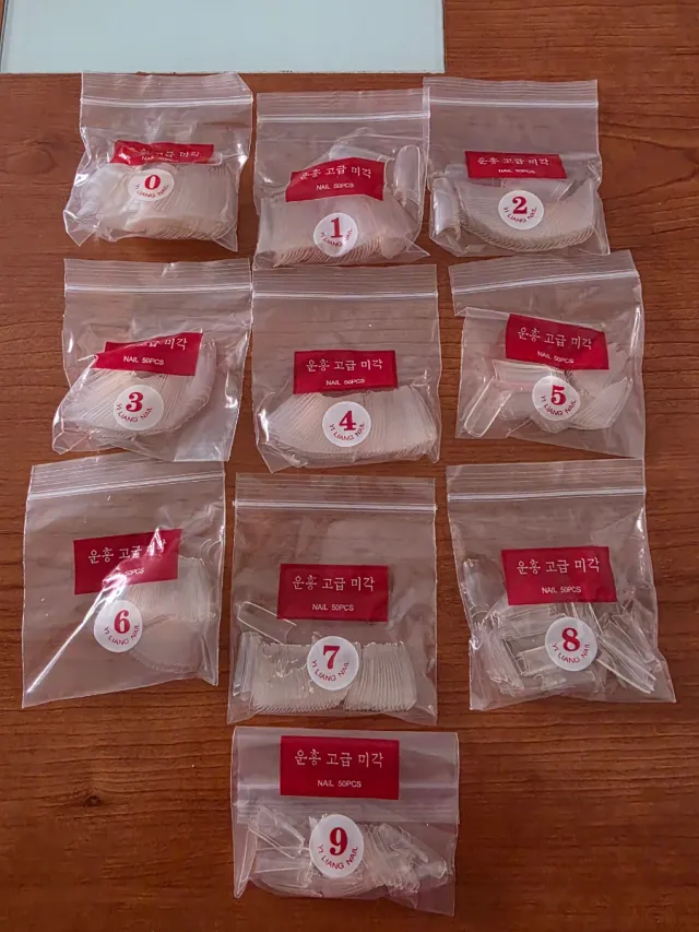 Uñas acrílicas 500 uds