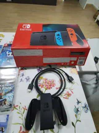 Nintendo Switch Azul/Rojo Poco Uso