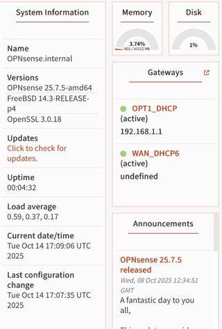 Firewall OPNsense listo para usar