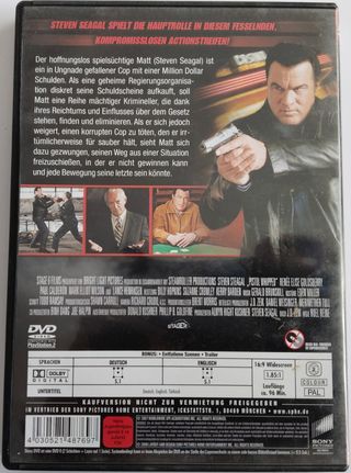 6 películas de STEVEN SEAGAL
