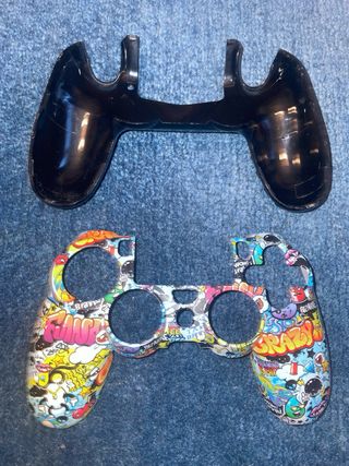 Carcasa personalizada mando PS4 – diseño graffiti