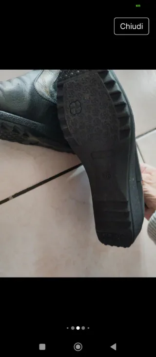 Stivaletti in pelle donna n.36