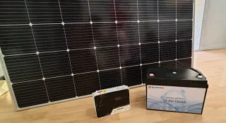 Kit Solar Camper BottiONE lifepo4 12.8V-100Ah