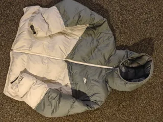 Chaqueta Plumas Nike Gris XXL Hombre