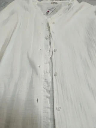 Camisa blanco roto