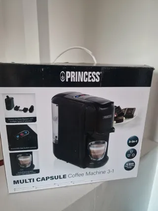 Cafetera Princess Multi Cápsula 3-1