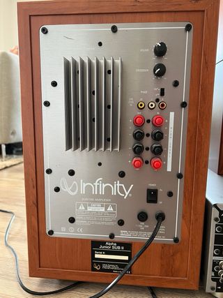 Altavoces Infinity Alpha 5 Home Cinema, regalo amp