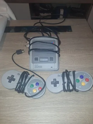 Super Nintendo Mini Consola + 2 Mandos + hdmi
