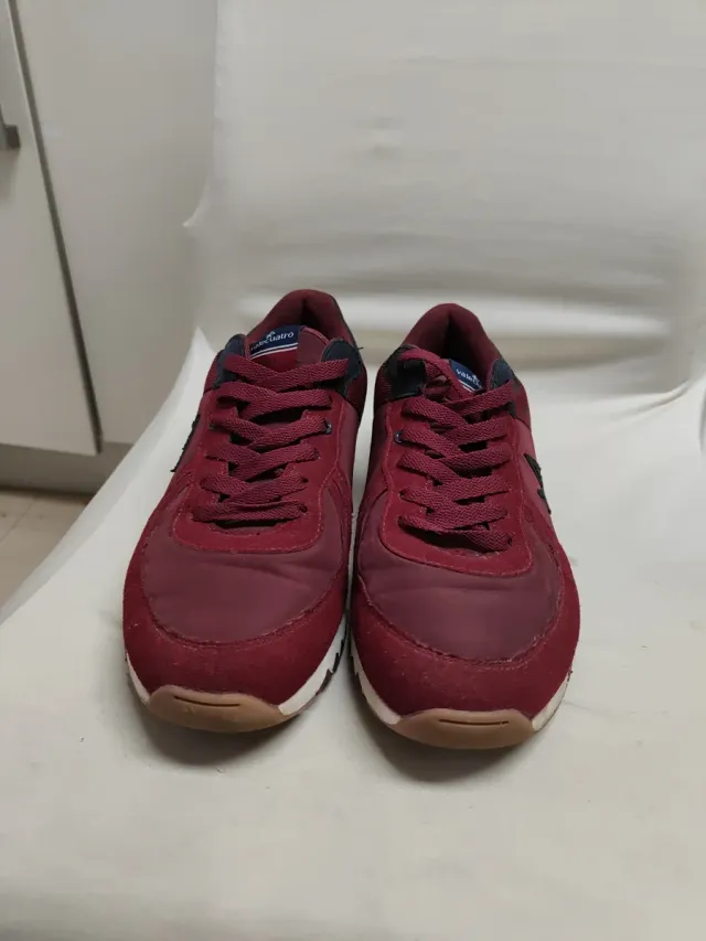 Tenis Valecuatro Deportivos Azul/Rojo