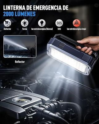 NUEVO Arrancador Coche + Compresor Aire