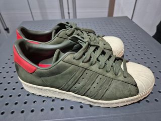 Zapatillas Adidas Superstar Talla 44 Verde/Rojo