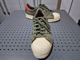 Zapatillas Adidas Superstar Talla 44 Verde/Rojo
