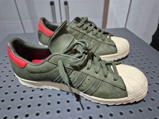 Zapatillas Adidas Superstar Talla 44 Verde/Rojo