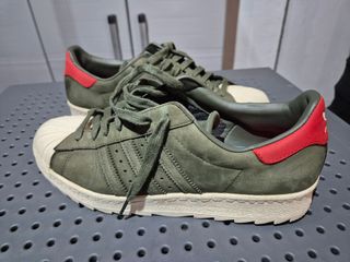 Zapatillas Adidas Superstar Talla 44 Verde/Rojo