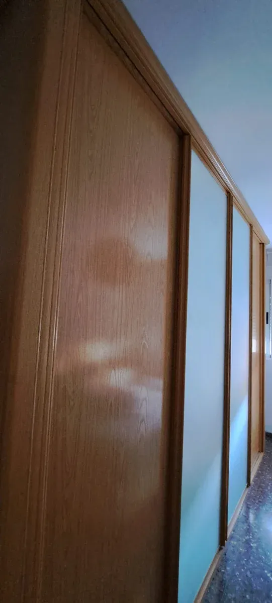 Puertas correderas y estructura aluminio armario