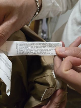 Traje Zara Hombre Beige