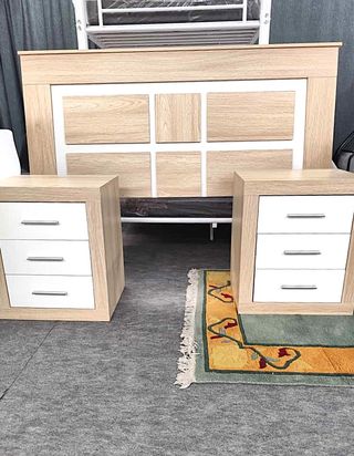 Nuevo Conjunto Kiara!! Cabecero+ 2 Mesitas!!