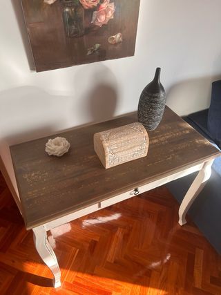 Mesa escritorio aparador madera