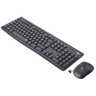 Teclado y Ratón Inalámbrico Logitech Negro