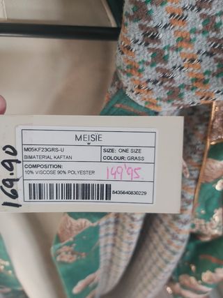 Caftán Meisie Talla Unica