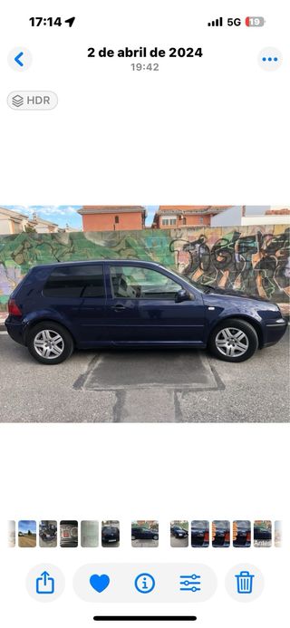4 Llantas VW Golf con Neumáticos
