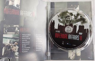 DVD INVISIBLE TARGET e INFERNAL AFFAIRS II