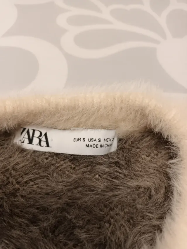 Suéter Zara Leopardo Talla S