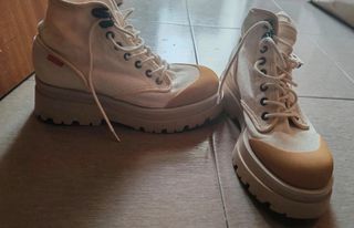 Botas Beige 