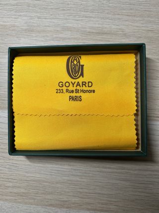 Portafoglio Goyard Blu e Giallo