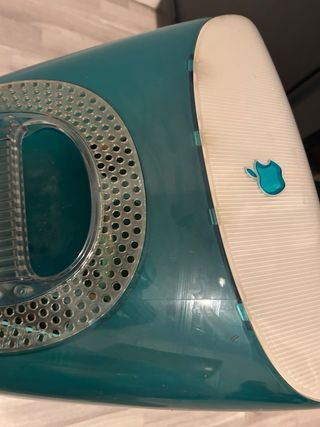 Apple iMac G3 Azul y Blanco