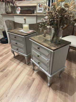 Mesitas noche restauradas por encargo a tu gusto