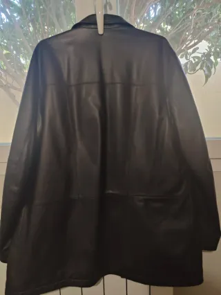 Cortefiel Chaquetón piel Hombre Talla L
