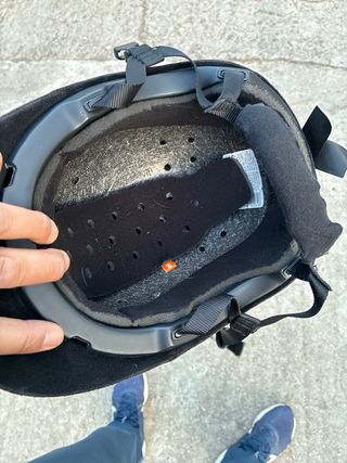 Casco de hípica negro