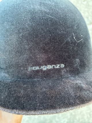 Casco de hípica negro