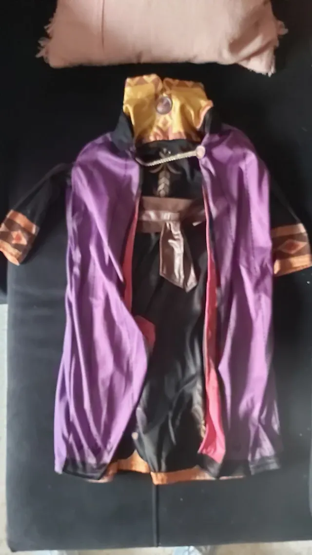 Disfraz de Ana Frozen II Talla Pequeña de 104 cent