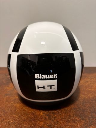 Casco Blauer Pilot Hitech Bianco Nero