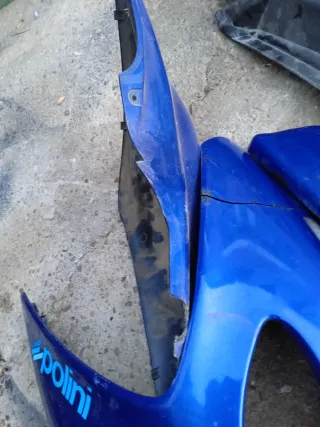 Plásticos Yamaha Aerox Azules