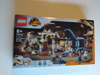 LEGO 76948 Jurassic World T. rex & Atrociraptor