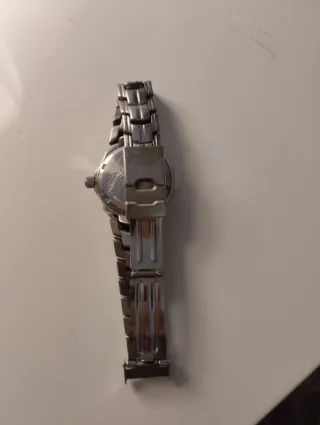 Orologio da polso blu e argento