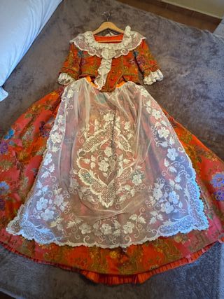 Vestido Fallera Niña 8-10 Años