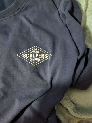 Camiseta Scalpers azul