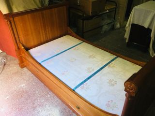 Cama nido madera maciza estilo Imperio