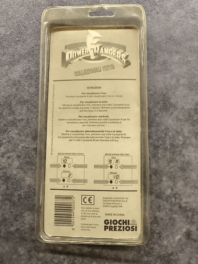 Orologio Power Rangers con Ologramma