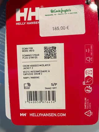 Chaqueta Helly Hansen Hombre con capucha 