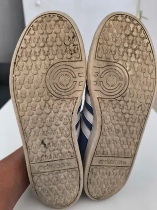 Zapatillas Adidas Azul y Blanco