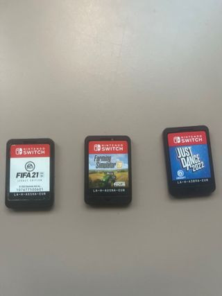 Nintendo Switch + 3 Juegos + Maletín + accesorios