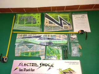 Piezas Avión Acrobático Electric Shock