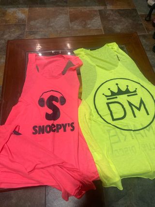 Camisetas sin mangas Snoopy's y DM